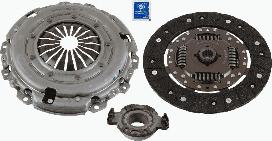 SACHS 3000 951 626 - Σετ συμπλέκτη www.parts5.com