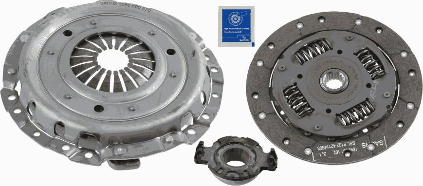 SACHS 3 000 951 066 - Clutch Kit www.parts5.com