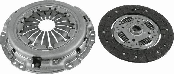 SACHS 3 000 951 389 - Комплект сцепления www.parts5.com