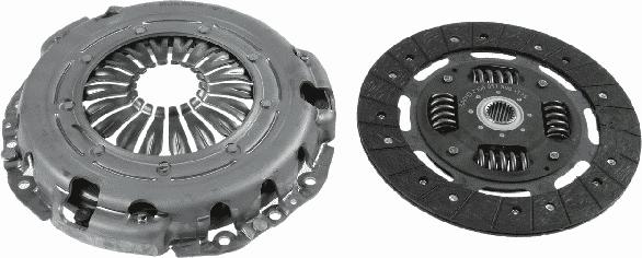 SACHS 3 000 951 380 - Kit de embrague www.parts5.com