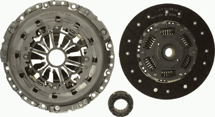 SACHS 3000 951 226 - Zestaw sprzęgieł www.parts5.com