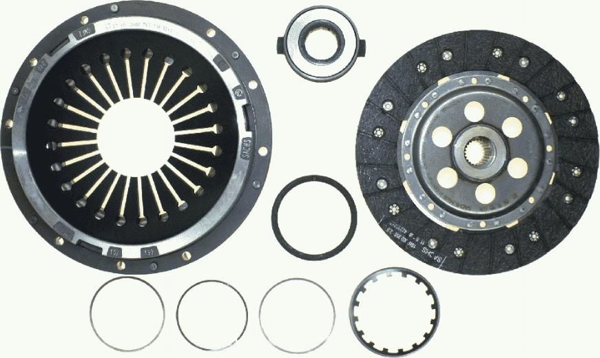 SACHS 3 000 951 791 - Clutch Kit www.parts5.com