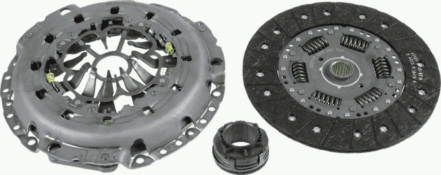 SACHS 3 000 951 705 - Debriyaj seti www.parts5.com