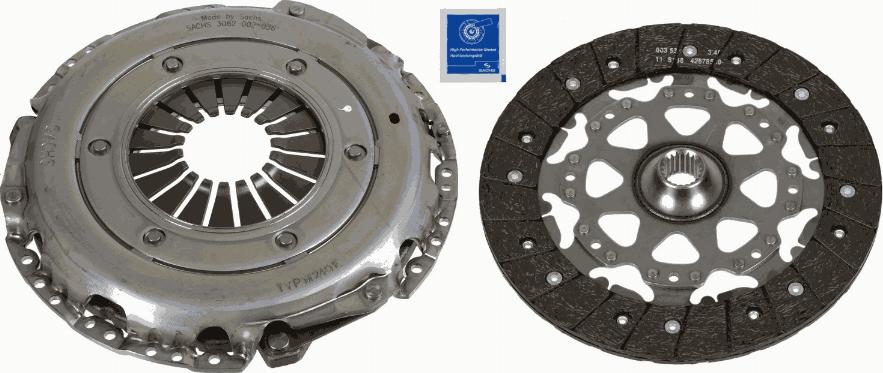 SACHS 3000 970 097 - Zestaw sprzęgieł www.parts5.com