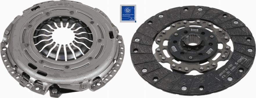 SACHS 3 000 970 018 - Set ambreiaj www.parts5.com