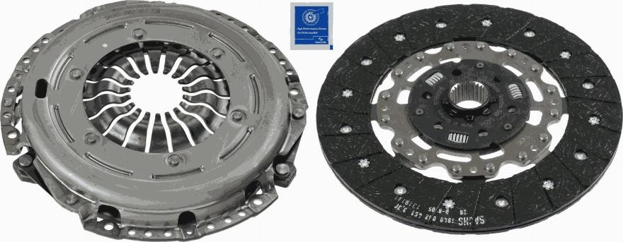 SACHS 3000 970 075 - Set ambreiaj www.parts5.com