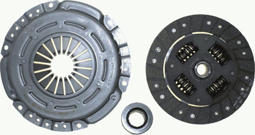 SACHS 3000 449 001 - Set ambreiaj www.parts5.com