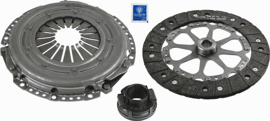 SACHS 3000 694 001 - Set ambreiaj www.parts5.com