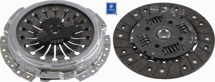 SACHS 3 000 855 401 - Clutch Kit www.parts5.com