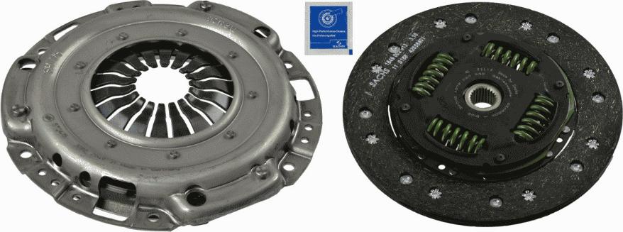 SACHS 3 000 830 701 - Комплект съединител www.parts5.com