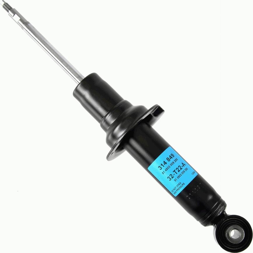 SACHS 314 849 - Shock Absorber www.parts5.com