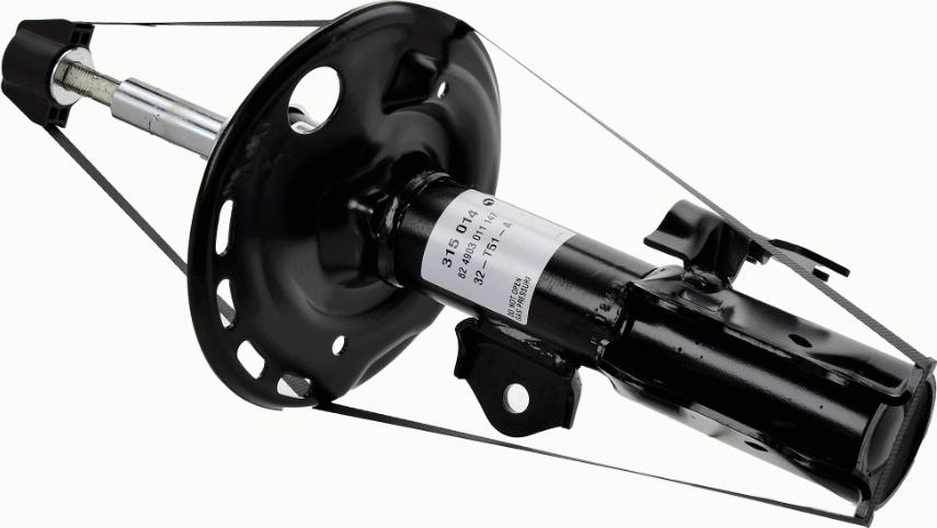 SACHS 315 014 - Shock Absorber www.parts5.com