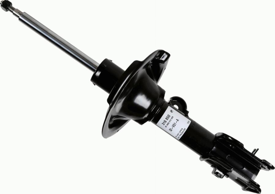 SACHS 316 850 - Αμορτισέρ www.parts5.com