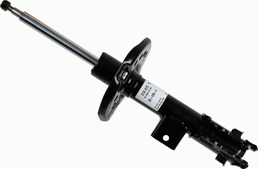 SACHS 316 875 - Amortizor www.parts5.com