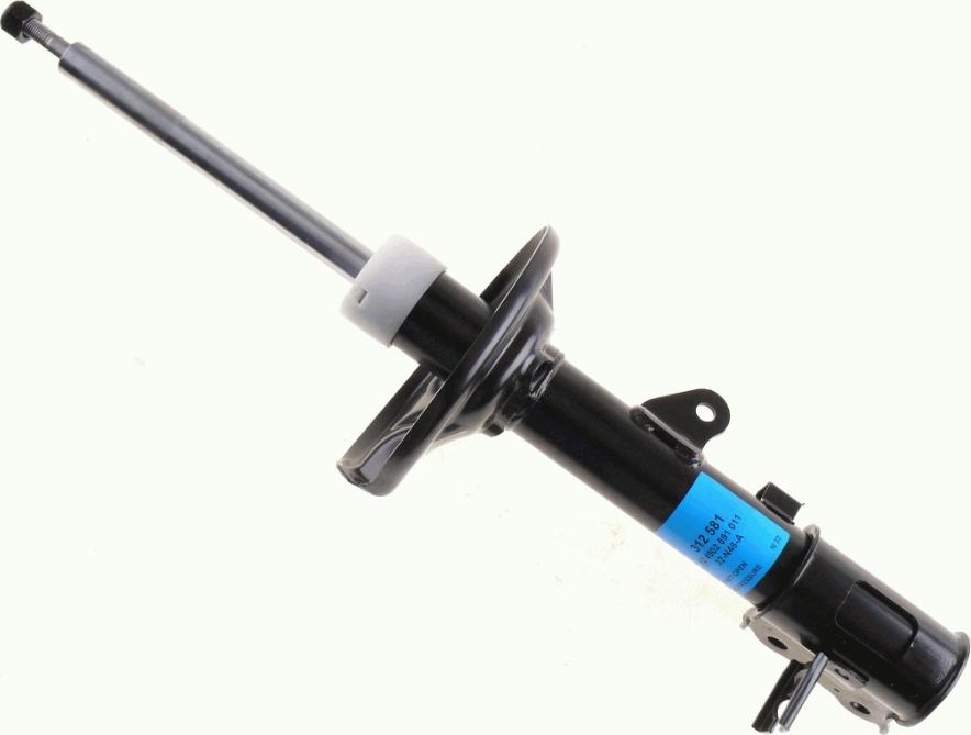 SACHS 312 581 - Shock Absorber www.parts5.com