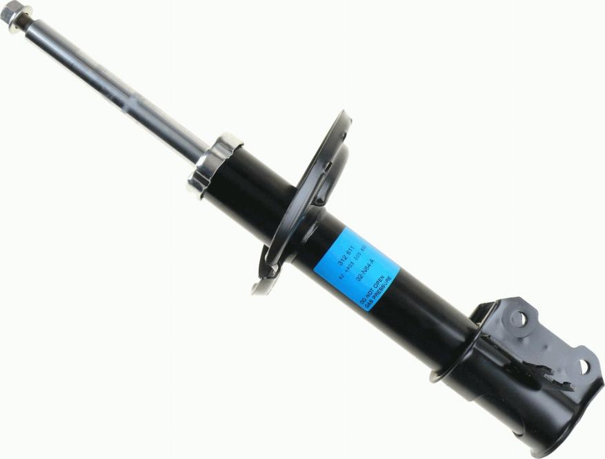 SACHS 312 611 - Amortizor www.parts5.com