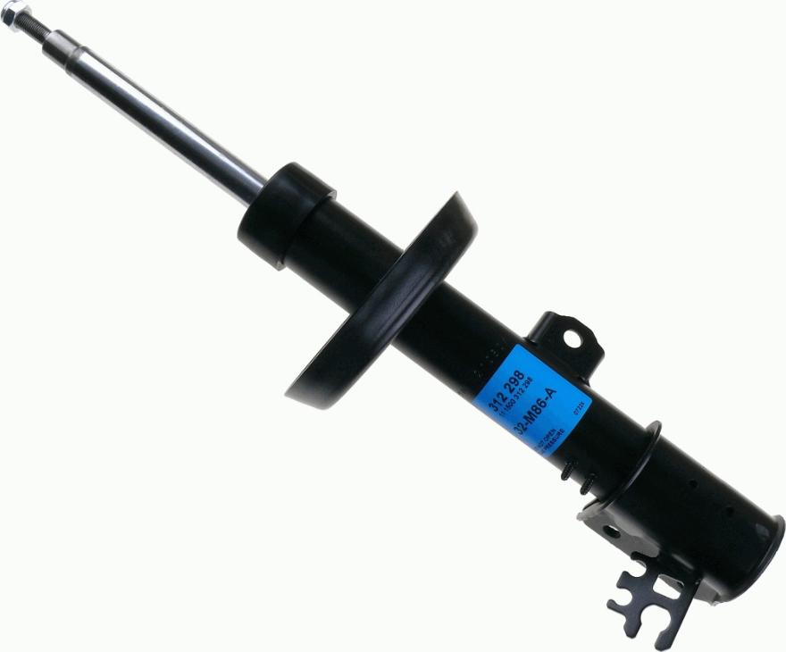 SACHS 312 298 - Shock Absorber www.parts5.com