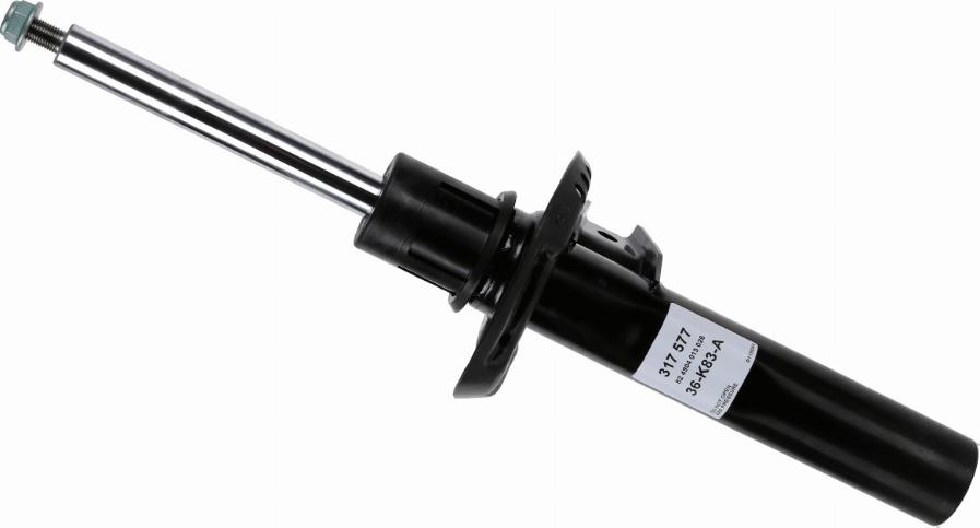 SACHS 317 577 - Shock Absorber www.parts5.com