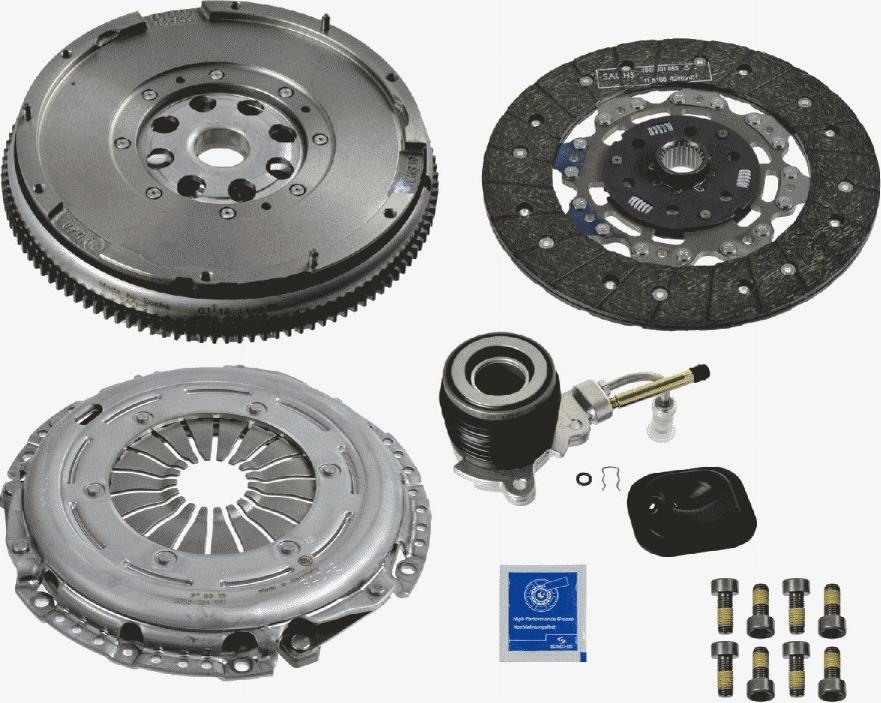 SACHS 2290 601 075 - Clutch Kit www.parts5.com