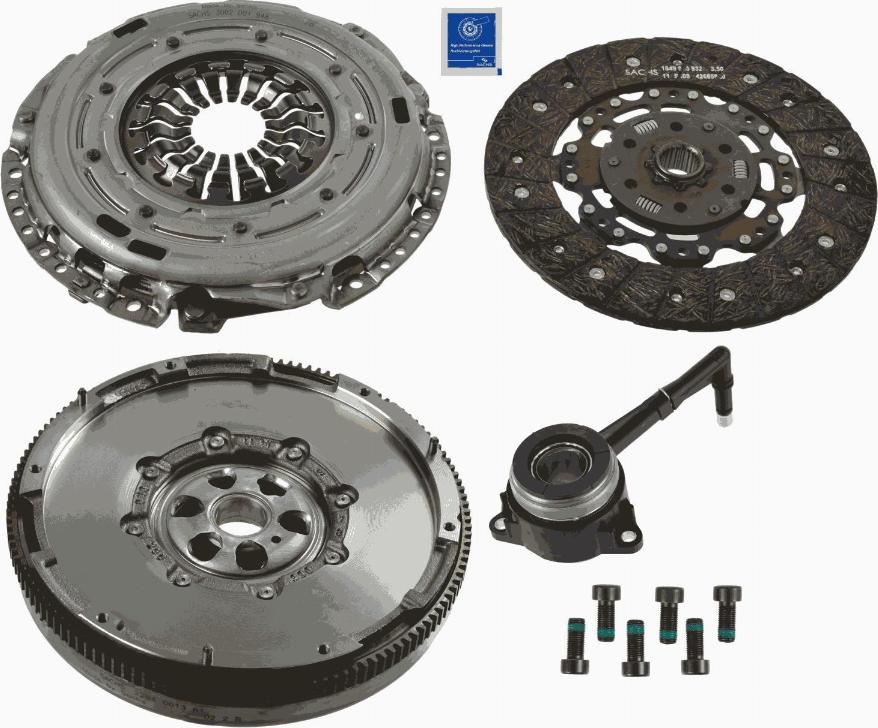 SACHS 2290 601 145 - Debriyaj seti www.parts5.com