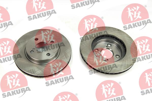 SAKURA 604-20-3859 - Disco de freno www.parts5.com