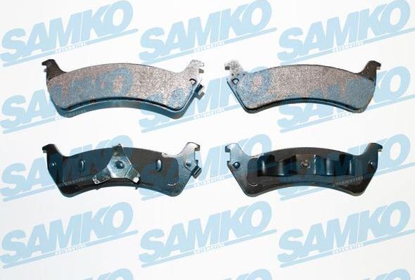 Samko 5SP990 - Set placute frana,frana disc www.parts5.com