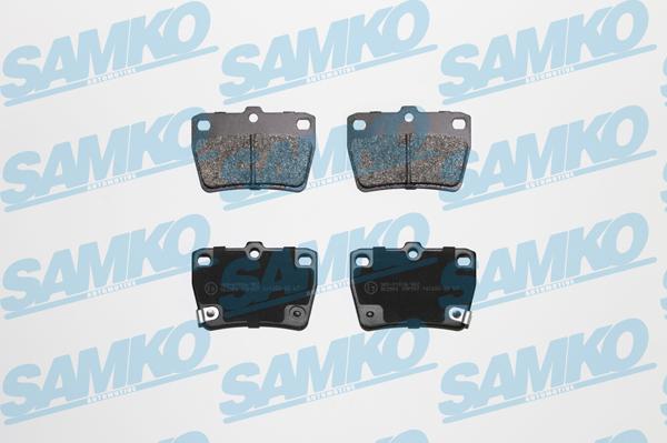 Samko 5SP997 - Brake Pad Set, disc brake www.parts5.com