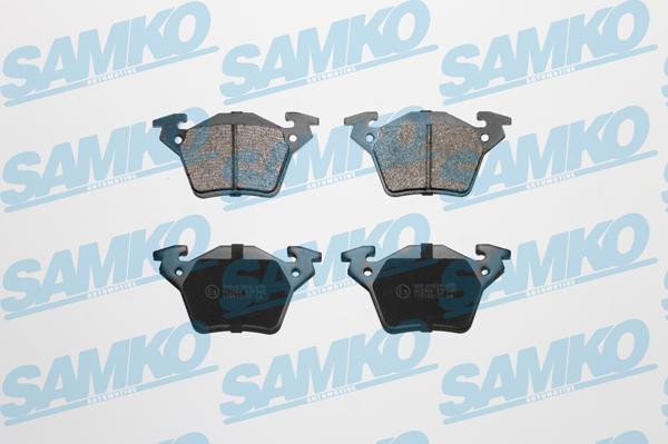 Samko 5SP948 - Set placute frana,frana disc www.parts5.com