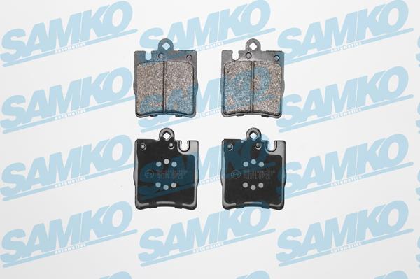 Samko 5SP957 - Fékbetétkészlet, tárcsafék www.parts5.com