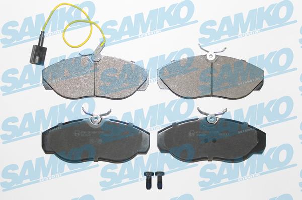 Samko 5SP964 - Тормозные колодки, дисковые, комплект www.parts5.com