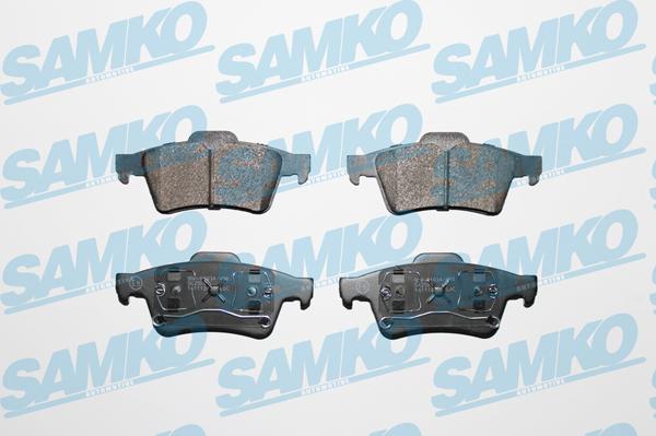 Samko 5SP907 - Тормозные колодки, дисковые, комплект www.parts5.com