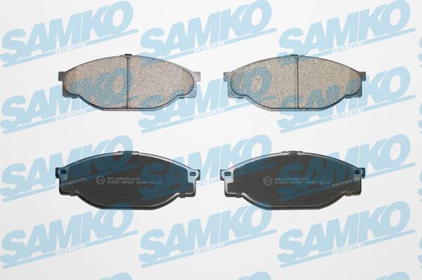 Samko 5SP927 - Fren balata seti, diskli fren www.parts5.com