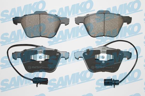 Samko 5SP971 - Set placute frana,frana disc www.parts5.com