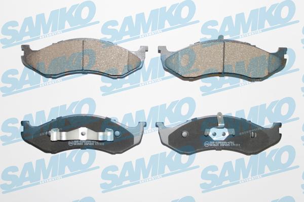 Samko 5SP459 - Set placute frana,frana disc www.parts5.com