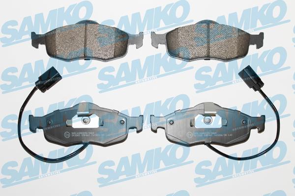 Samko 5SP461 - Set placute frana,frana disc www.parts5.com