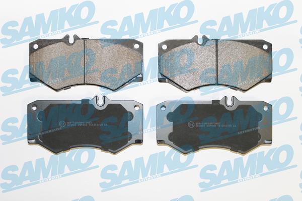 Samko 5SP408 - Fékbetétkészlet, tárcsafék www.parts5.com