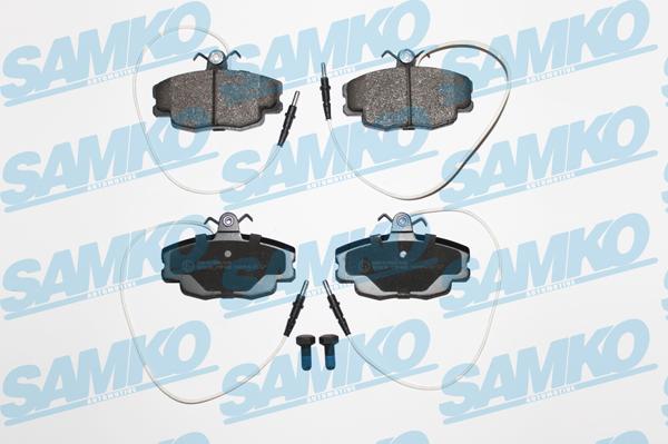 Samko 5SP422 - Brake Pad Set, disc brake www.parts5.com