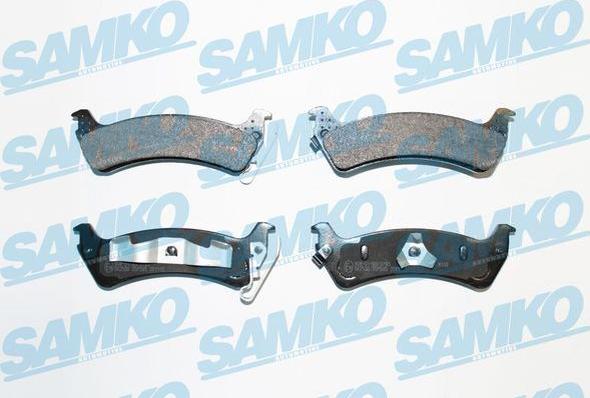 Samko 5SP595 - Set placute frana,frana disc www.parts5.com