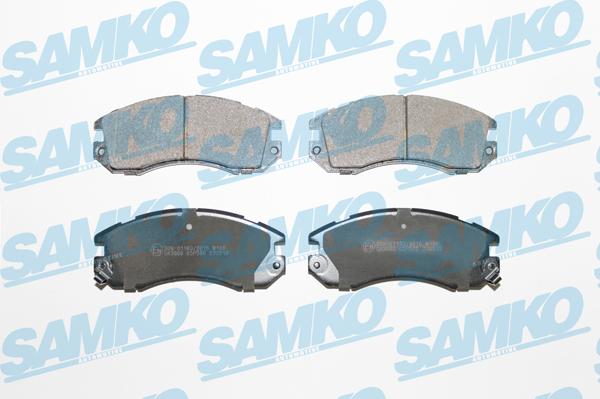 Samko 5SP546 - Set placute frana,frana disc www.parts5.com