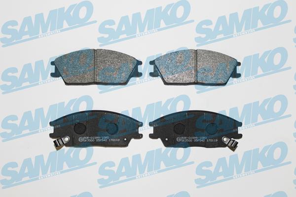 Samko 5SP542 - Set placute frana,frana disc www.parts5.com