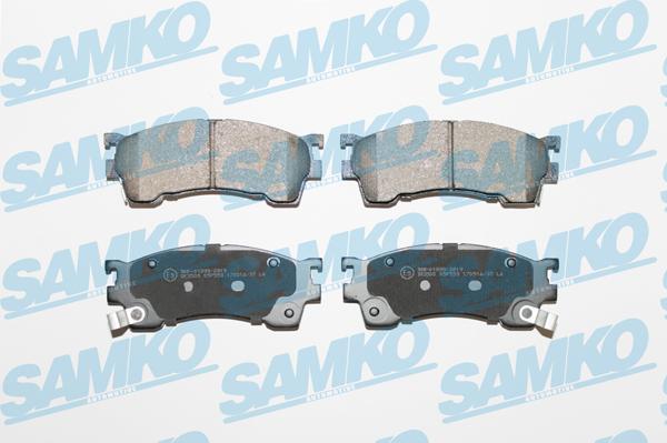 Samko 5SP559 - Тормозные колодки, дисковые, комплект www.parts5.com