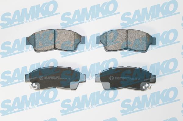 Samko 5SP561 - Zestaw klocków hamulcowych, hamulce tarczowe www.parts5.com