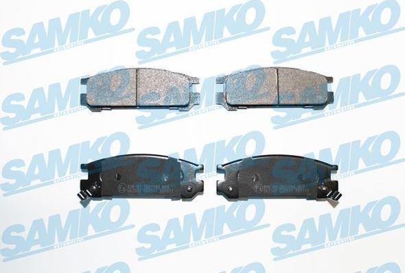 Samko 5SP517 - Тормозные колодки, дисковые, комплект www.parts5.com