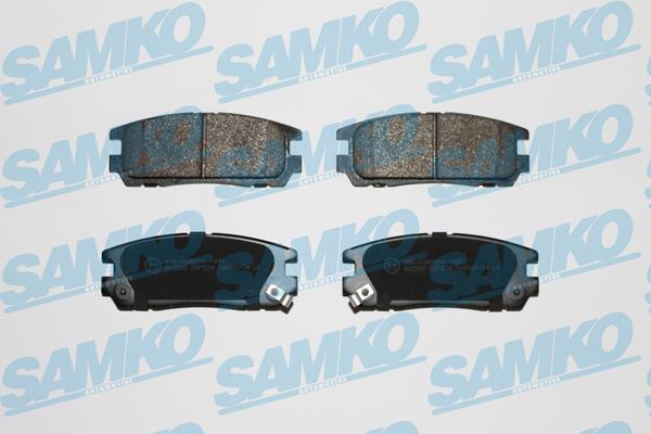 Samko 5SP524 - Тормозные колодки, дисковые, комплект www.parts5.com