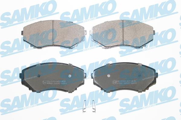 Samko 5SP570 - Set placute frana,frana disc www.parts5.com