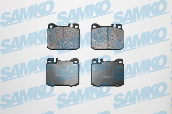 Samko 5SP572 - Komplet zavornih oblog, ploscne (kolutne) zavore www.parts5.com