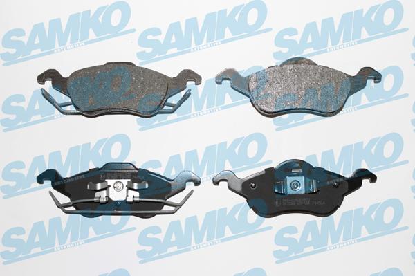 Samko 5SP696 - Set placute frana,frana disc www.parts5.com