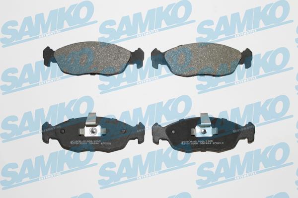 Samko 5SP644 - Σετ τακάκια, δισκόφρενα www.parts5.com