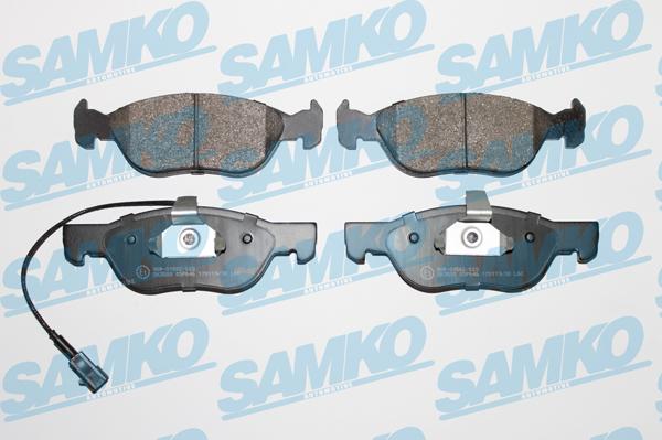 Samko 5SP646 - Set placute frana,frana disc www.parts5.com