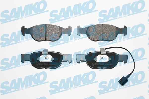 Samko 5SP652 - Sada brzdových destiček, kotoučová brzda www.parts5.com